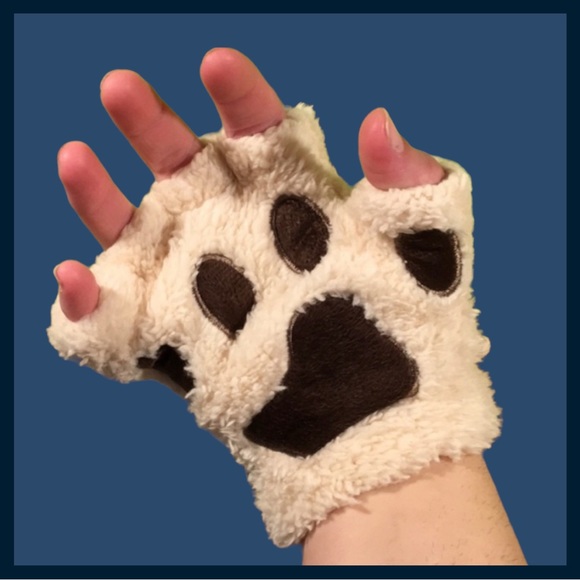 Fingerless Mittens Gloves - Picture 2 of 10
